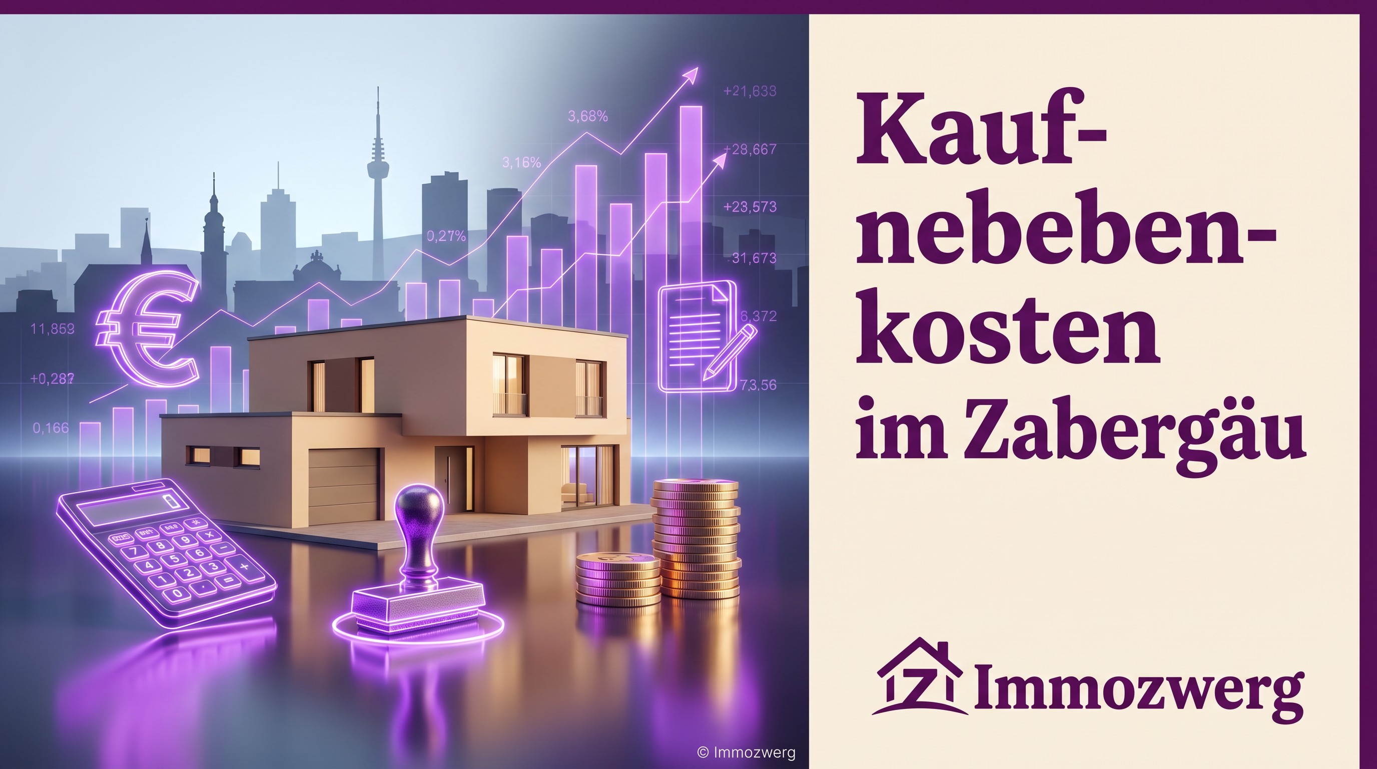 Grunderwerbsteuer, Notar, Makler: Was ein Hauskauf im Zabergäu wirklich kostet – mit konkreten Beispielrechnungen