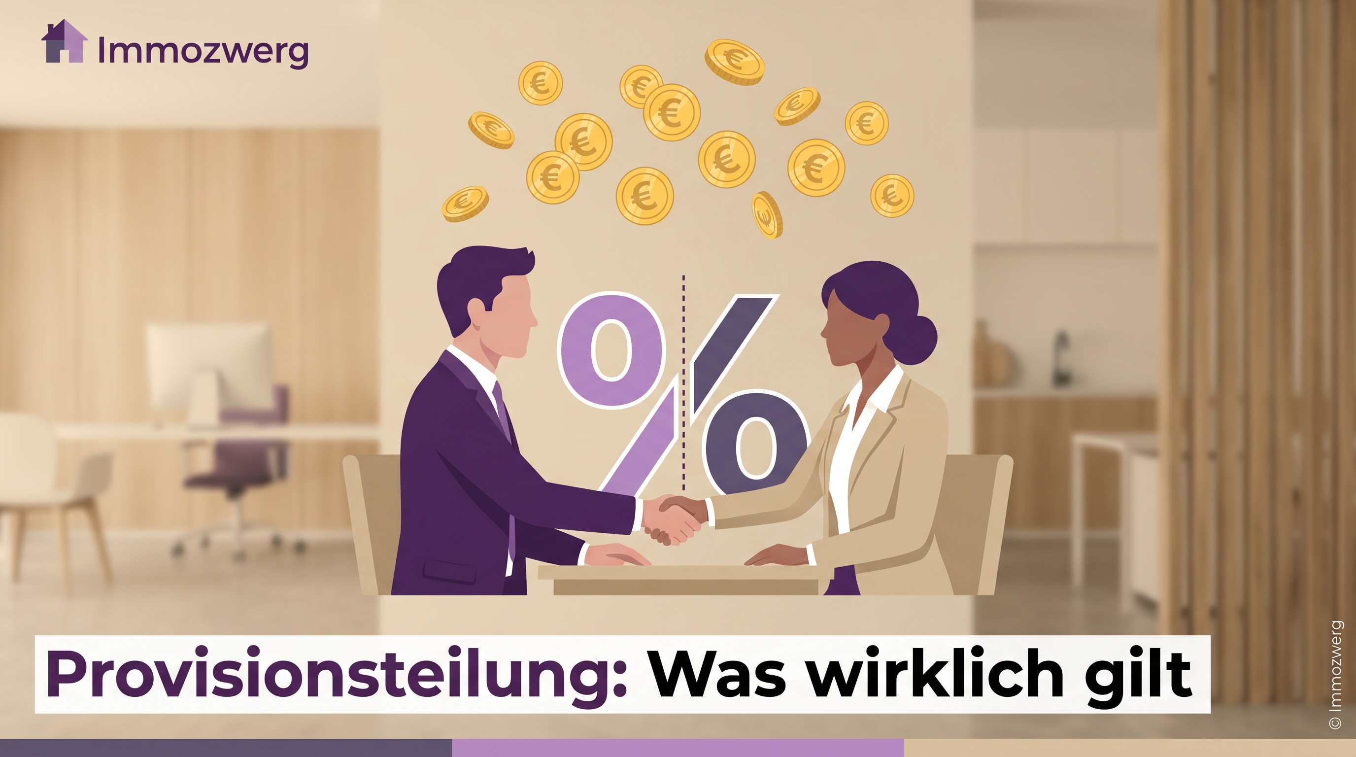 Provisionsteilung: Was wirklich gilt – und warum 50/50 ein Mythos ist.